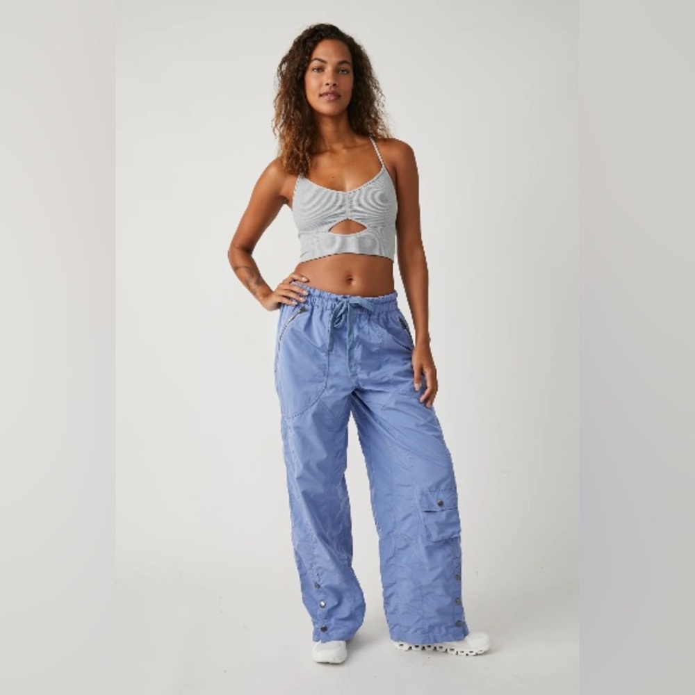 NWT Free People Movement Free Throw Strappy Back Cutout Gray XL - Picture 6 of 11